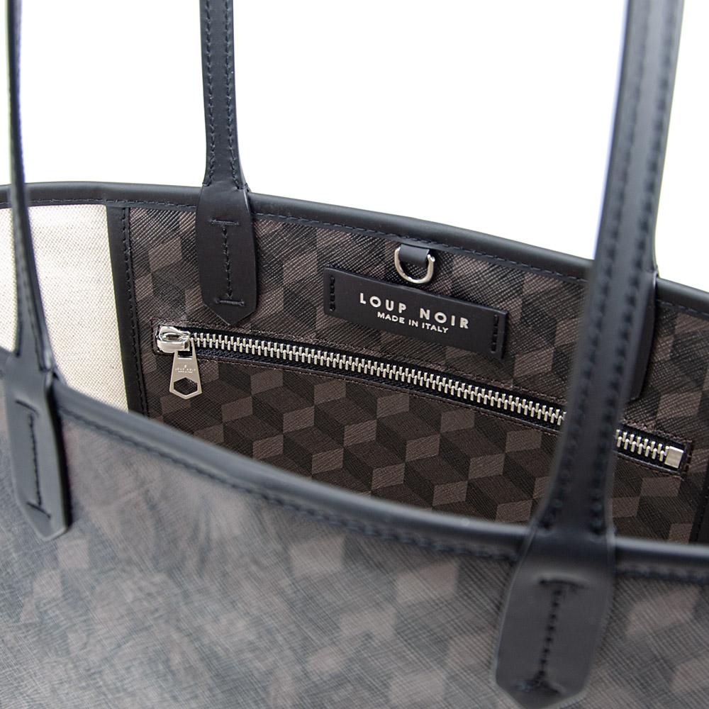 Loup Noir XS SHOPPER Cheval Brown/Black