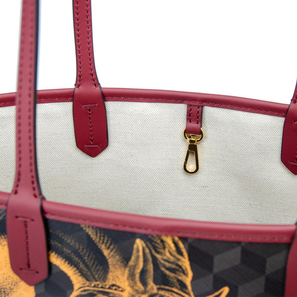 Loup Noir XS SHOPPER Cheval Brown/Saffron