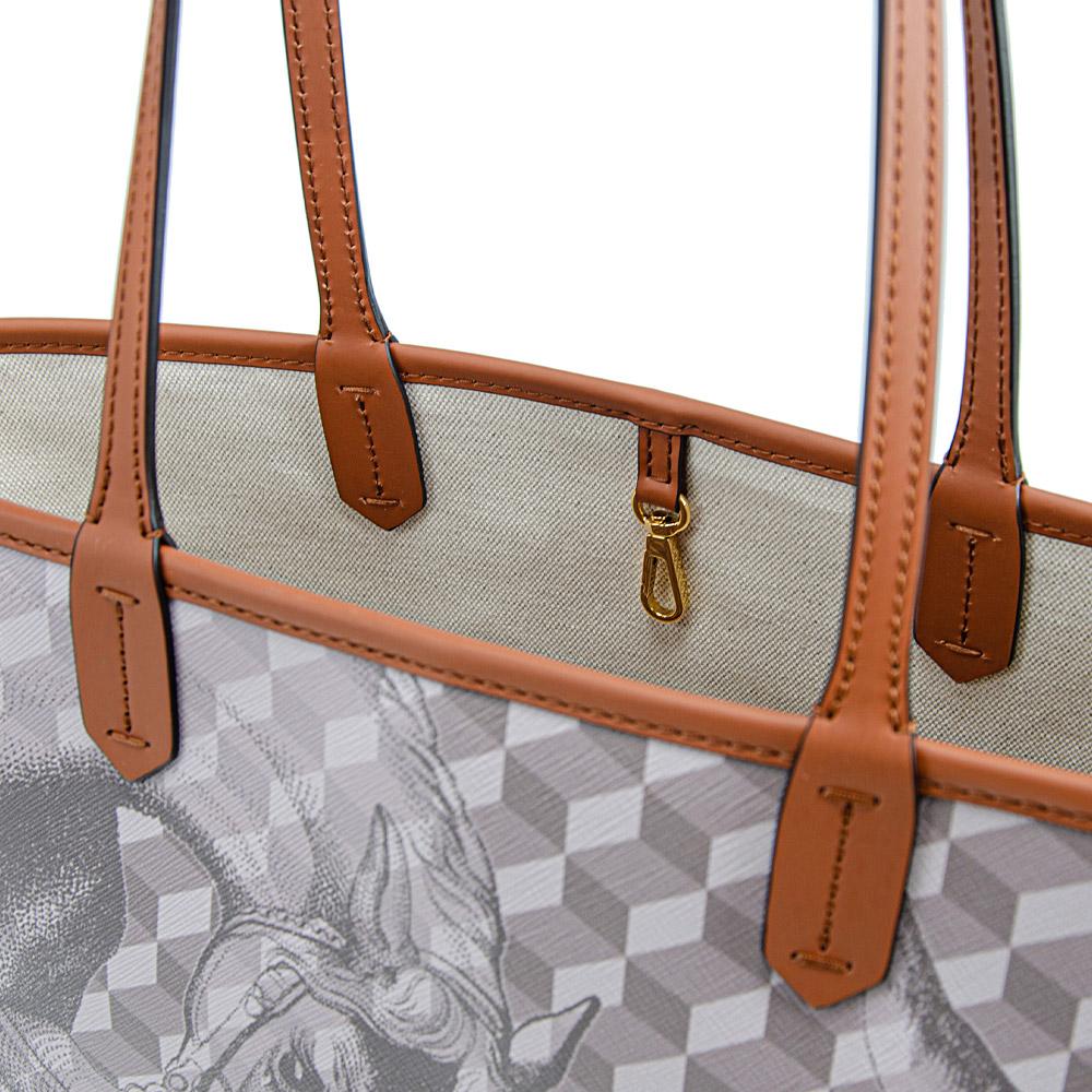 Loup Noir XS SHOPPER Cheval Sand/Toffee