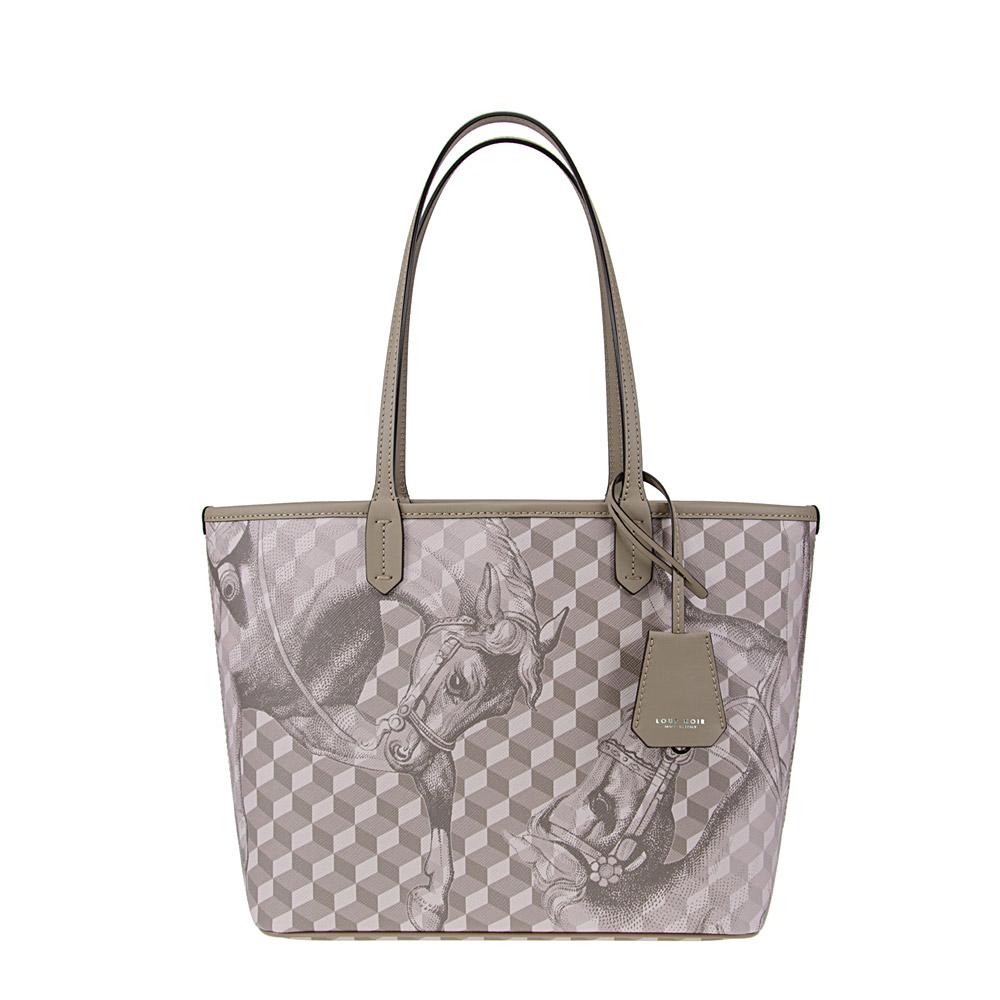 loup noir XS SHOPPER Cheval Sand