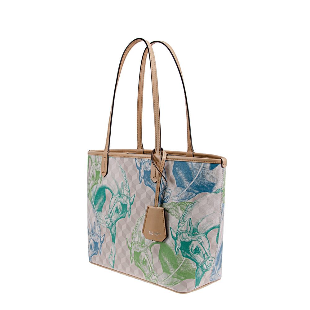 Loup Noir XS SHOPPER Édition Chevaux Aqua