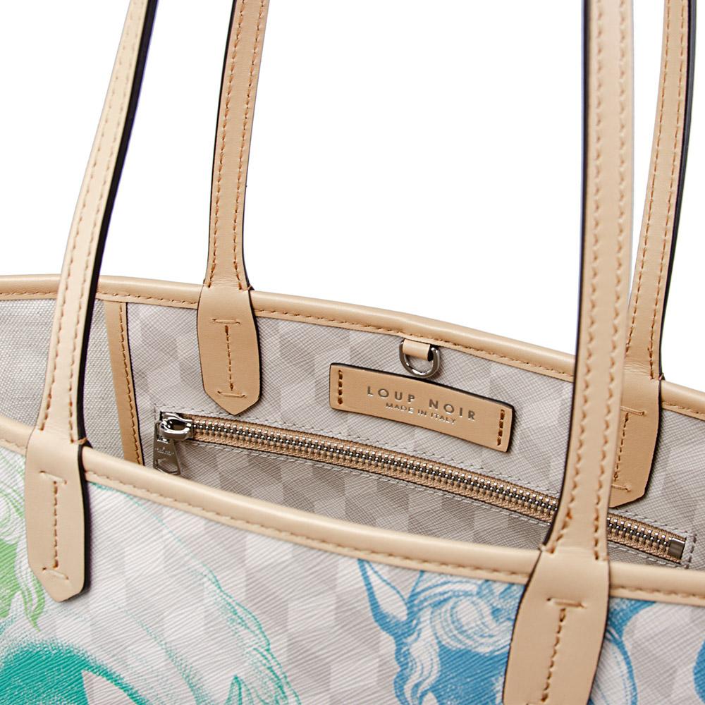 Loup Noir XS SHOPPER Édition Chevaux Aqua