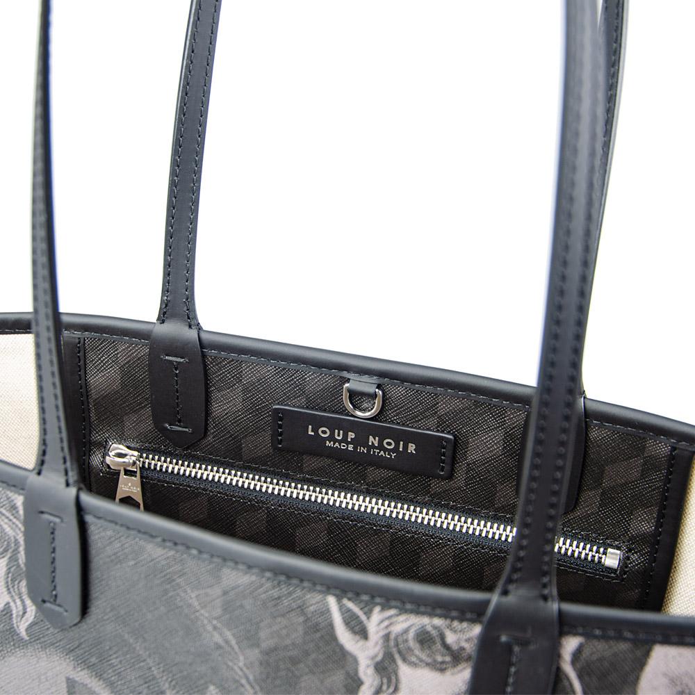 Loup Noir XS SHOPPER Édition Chevaux Black