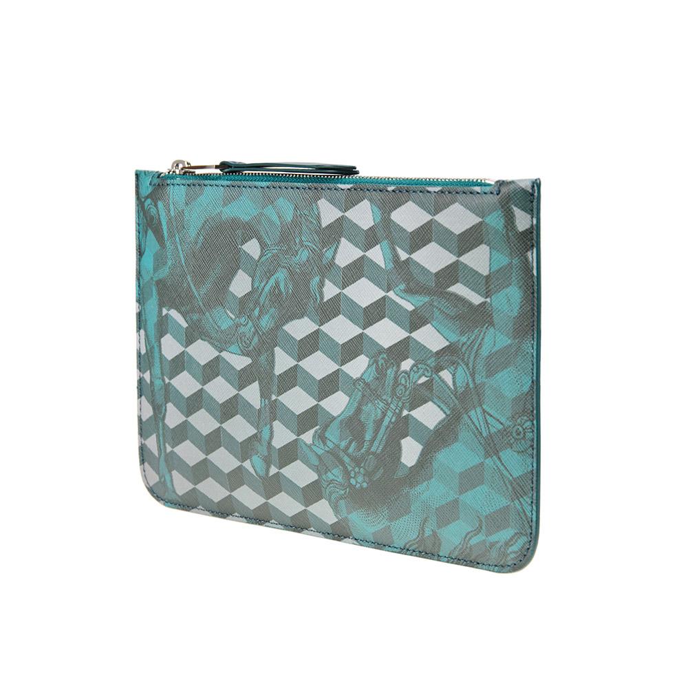 Loup Noir ZIP POUCH Cheval Petrol