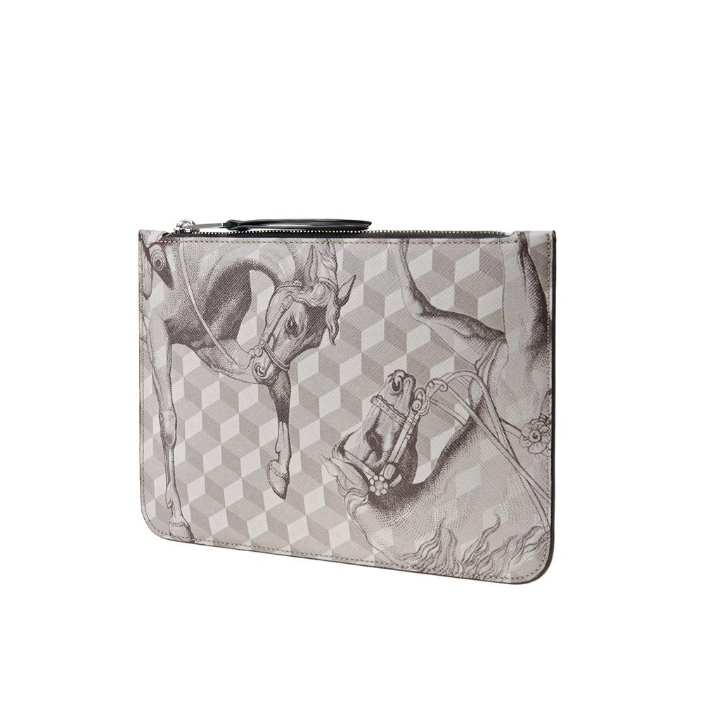 Loup Noir ZIP POUCH Cheval Sand/Brown