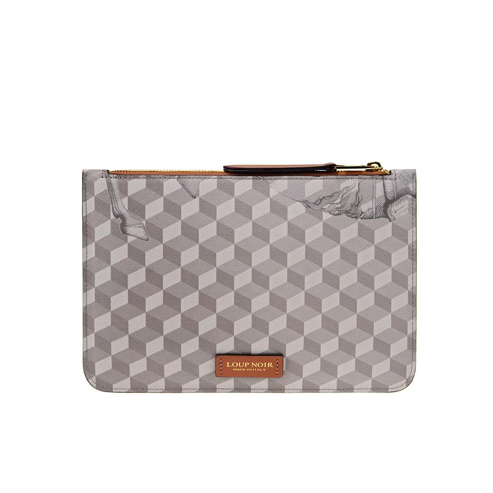 Loup Noir ZIP POUCH Cheval Sand/Toffee