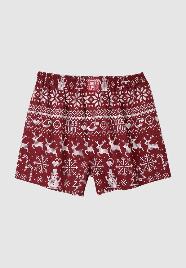 Lousy Livin Underwear 3 PACK BOXERSHORTS FUN BOX Christmas