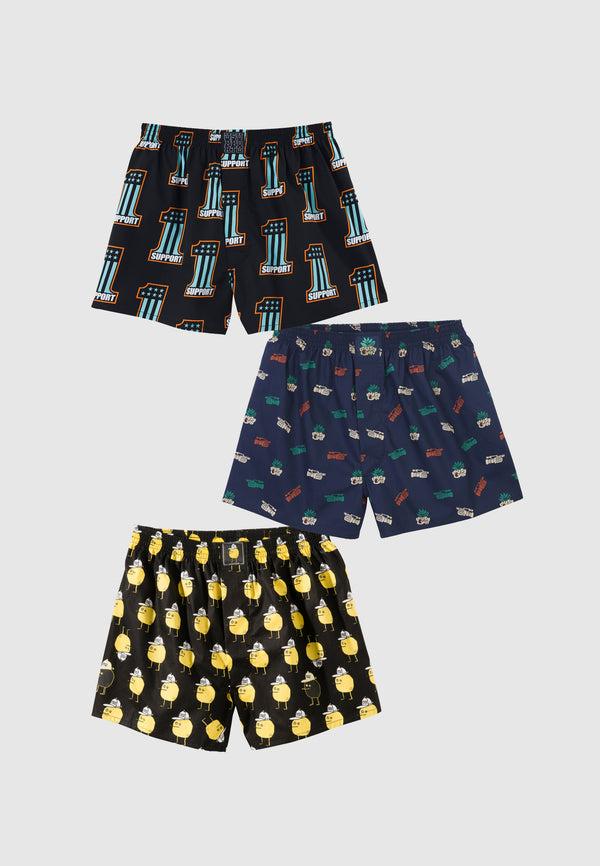 lousy livin underwear 3 PACK BOXERSHORTS FUN BOX Farewell