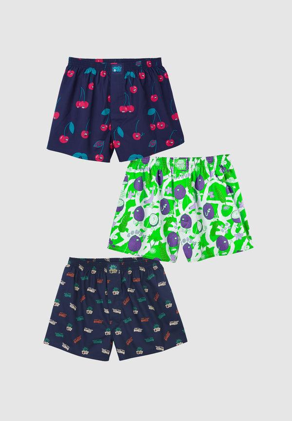 lousy livin underwear 3 PACK BOXERSHORTS PUSH BOX au revoir