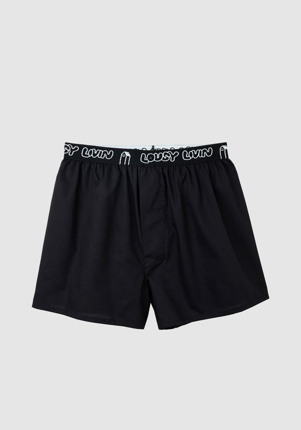 Lousy Livin Underwear 5Pack Boxerbriefs Black Black