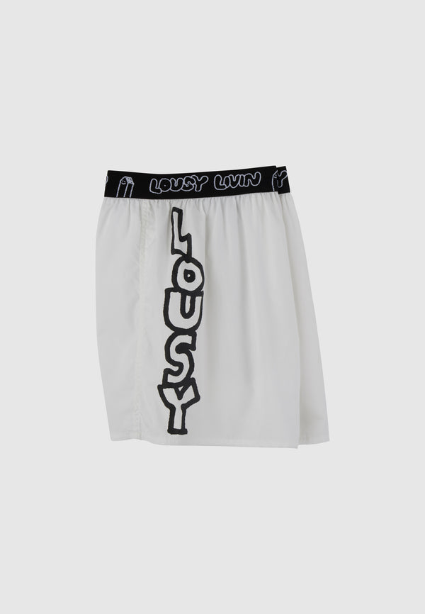 Lousy Livin Underwear BOXER BRIEFS 2 PACK LOU BOXER Black & White