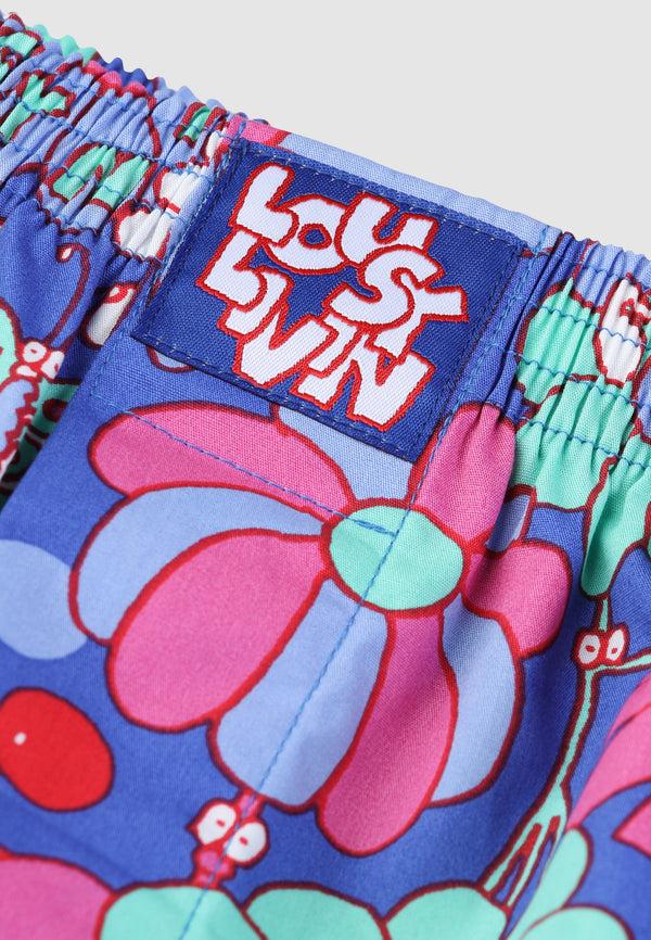 Lousy Livin Underwear Boxershorts Butterfly Dazzling Blue