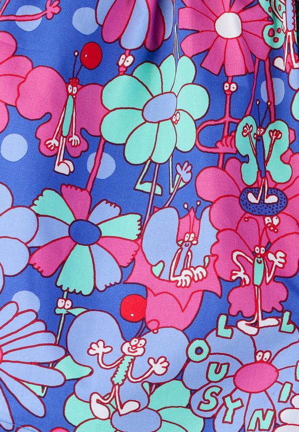 Lousy Livin Underwear Boxershorts Butterfly Dazzling Blue