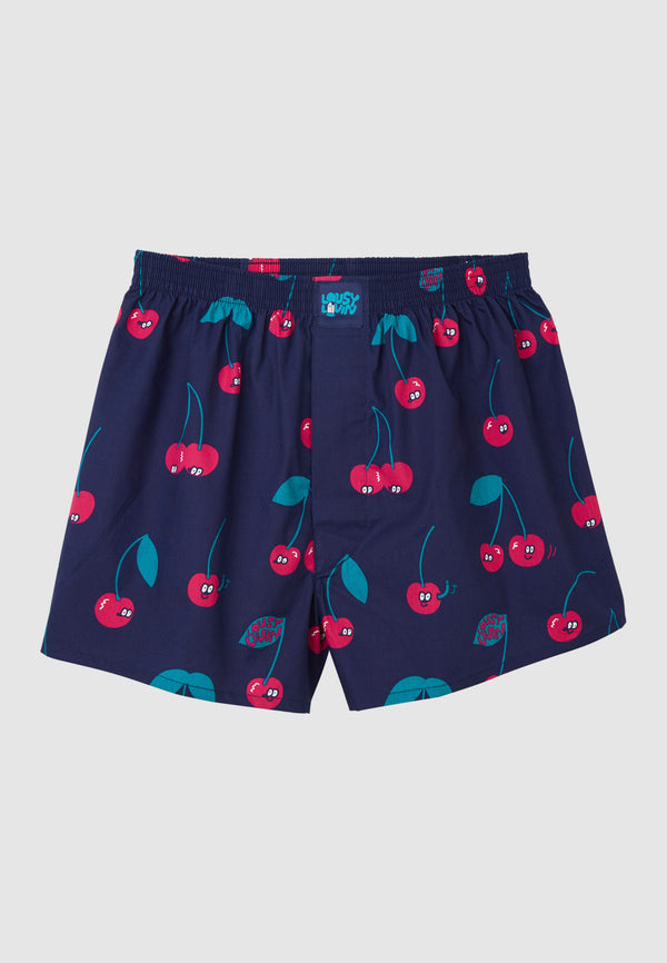 lousy livin underwear BOXERSHORTS CHERRIES Cherrie Blue