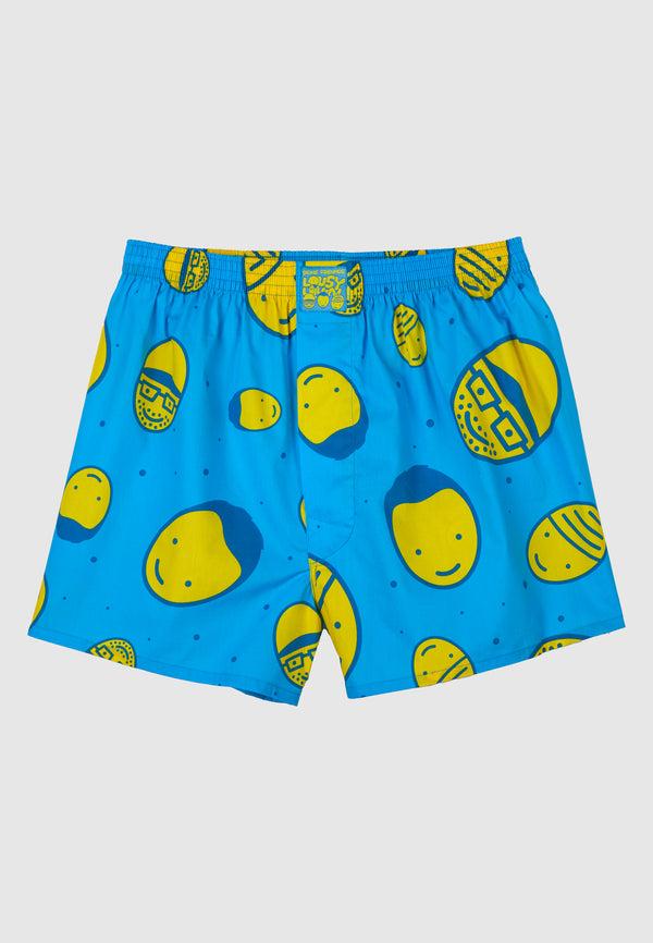 lousy livin underwear BOXERSHORTS DEINE FREUNDE Blue