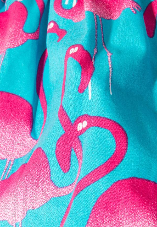 Lousy Livin Underwear BOXERSHORTS FLAMINGOS Turquoise