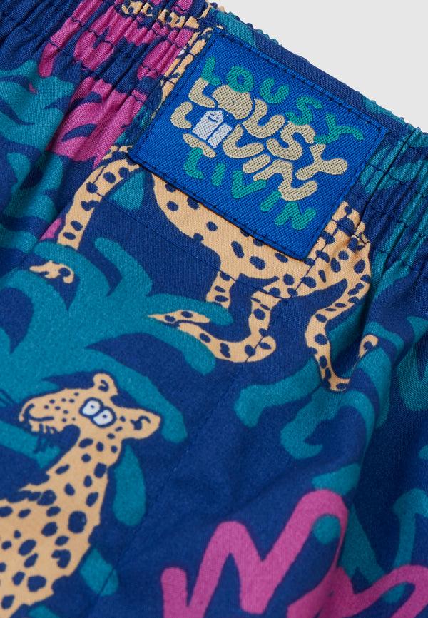 Lousy Livin Underwear BOXERSHORTS INTO THE WILD Blue