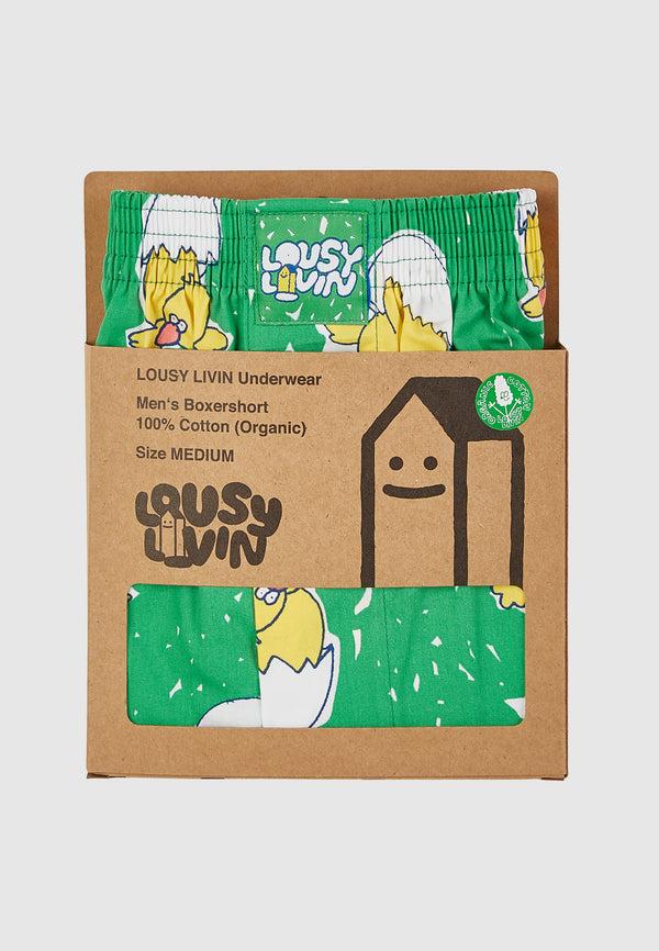 Lousy Livin Underwear BOXERSHORTS KUEKEN Bright Green