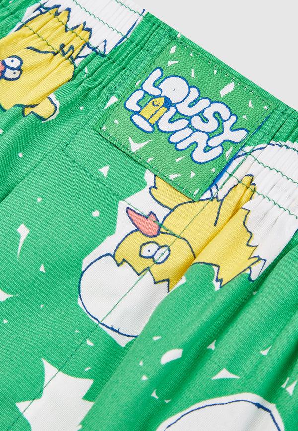 Lousy Livin Underwear BOXERSHORTS KUEKEN Bright Green