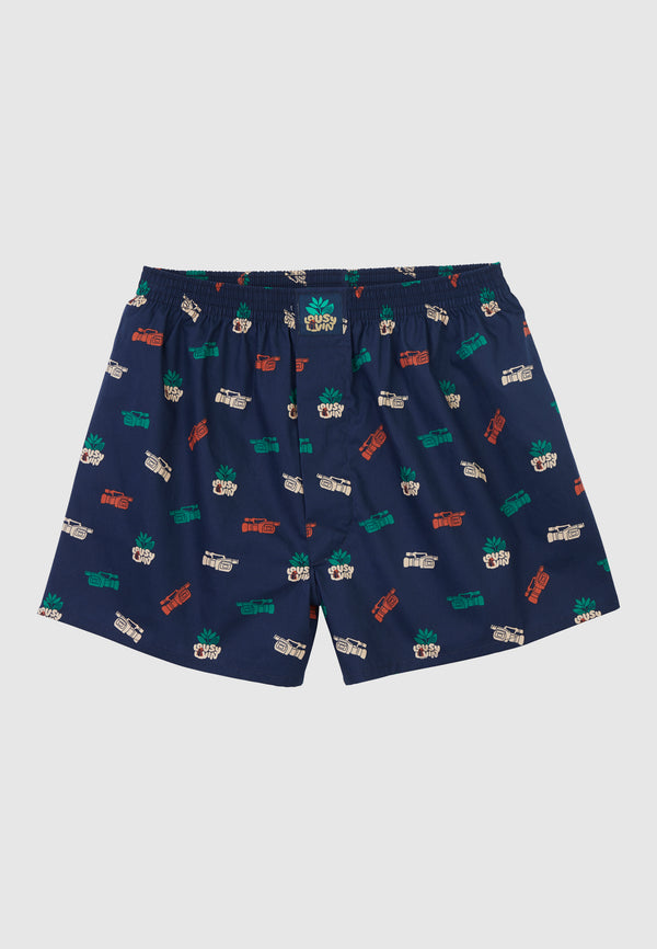 lousy livin underwear BOXERSHORTS MAGENTA X LOUSY LIVIN Navy