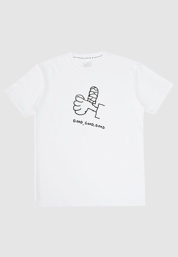 lousy livin underwear Boxy T-Shirt Good Good Good White