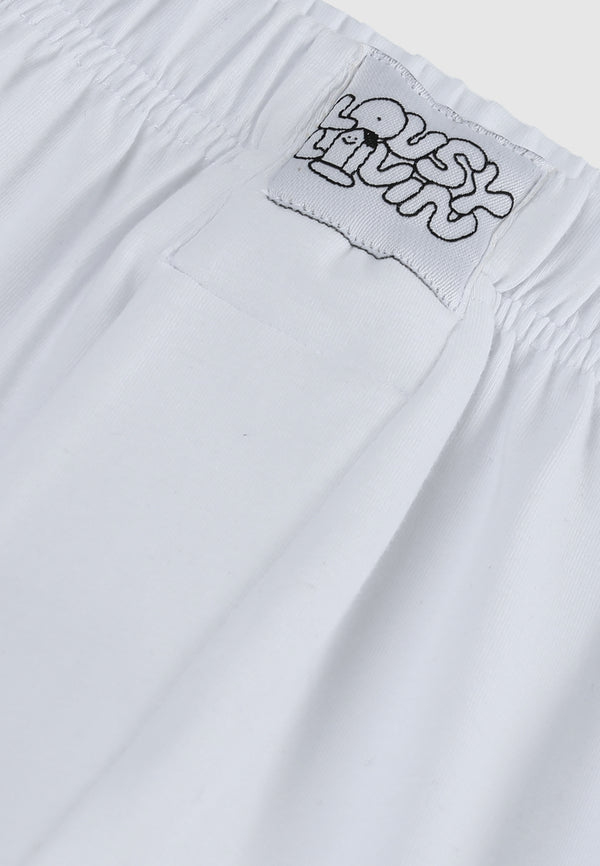 Lousy Livin Underwear JERSEY STRETCH BOXERSHORTS White