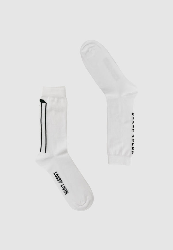 lousy livin underwear Lousy Livin Socken Back Housy White