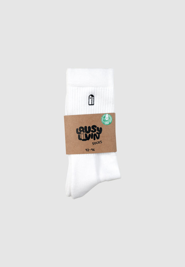 Lousy Livin Underwear Lousy Livin Socken Street Court White