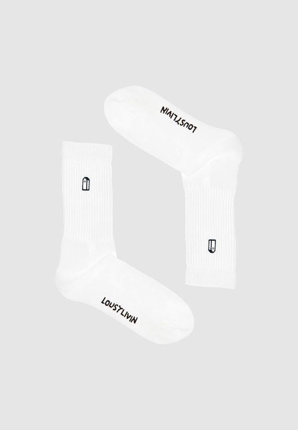 lousy livin underwear Lousy Livin Socken Street Court White