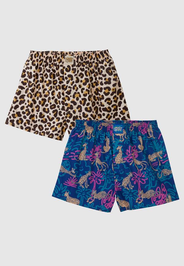 lousy livin underwear 2 PACK BOXERSHORTS WILD Wild