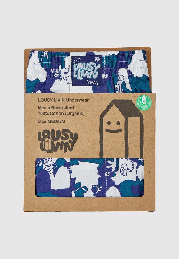 Lousy Livin Underwear BOXERSHORTS GHOSTS Dazzle