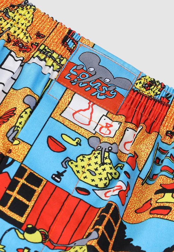 Lousy Livin Underwear Boxershorts Haiku Blazing