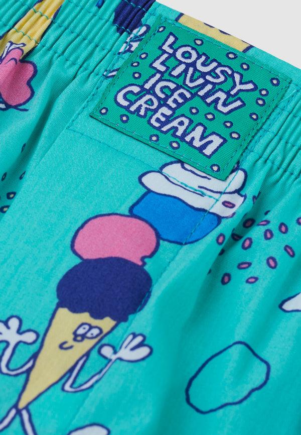 Lousy Livin Underwear BOXERSHORTS ICECREAM Jade
