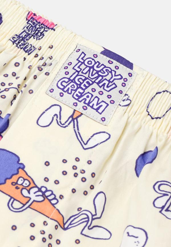 Lousy Livin Underwear BOXERSHORTS ICECREAM Sorbet