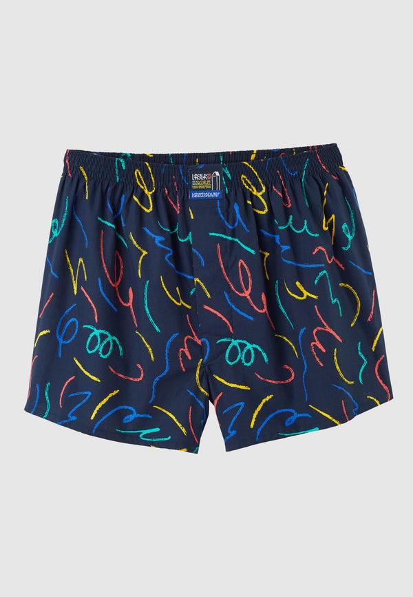 lousy livin underwear BOXERSHORTS LASER RAWAL Navy
