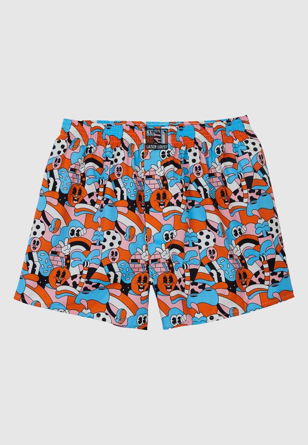 lousy livin underwear BOXERSHORTS LASER YEYE Peony