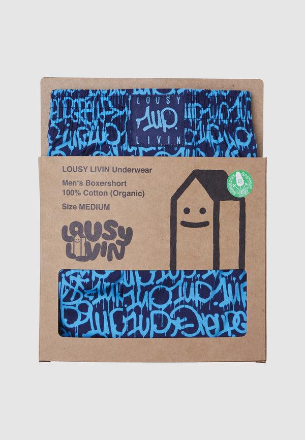 Lousy Livin Underwear BOXERSHORTS ONE UP 3 Navy