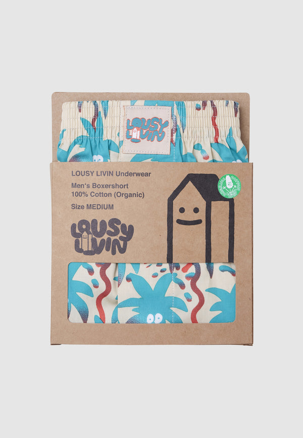 Lousy Livin Underwear BOXERSHORTS PALM Macademia