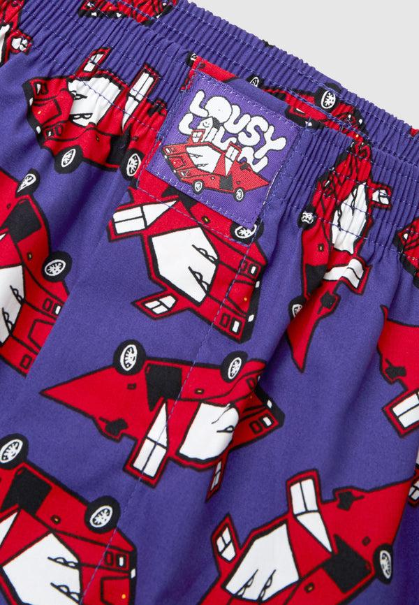 Lousy Livin Underwear BOXERSHORTS SOMMER Purple