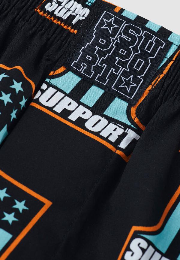 Lousy Livin Underwear BOXERSHORTS SUPPORT Black