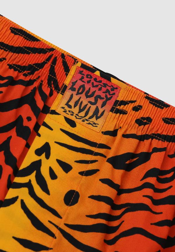 Lousy Livin Underwear BOXERSHORTS TIGER Saffron