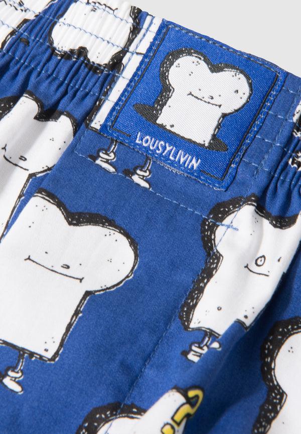 Lousy Livin Underwear BOXERSHORTS TOAST Royal