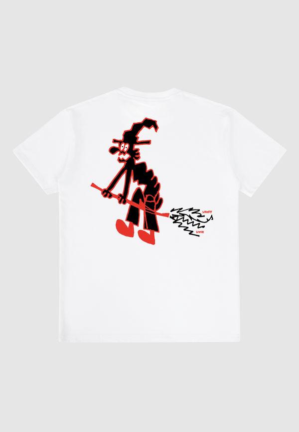 Lousy Livin Underwear Boxy Tee Hexe White