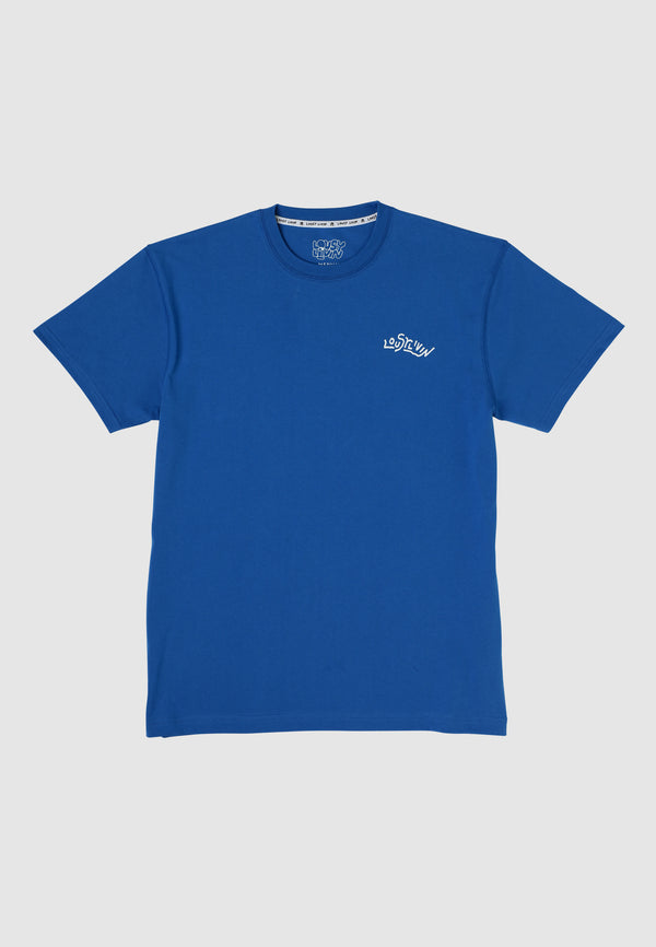 lousy livin underwear Boxy Tee Tiger Imperial Blue