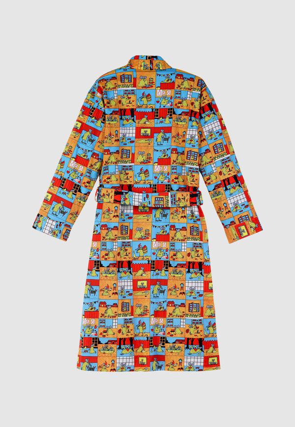 Lousy Livin Underwear Dressing Gown Haiku Blazing