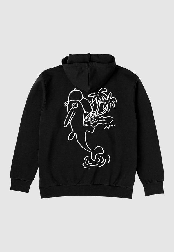 Lousy Livin Underwear Hooded Dolphin Black