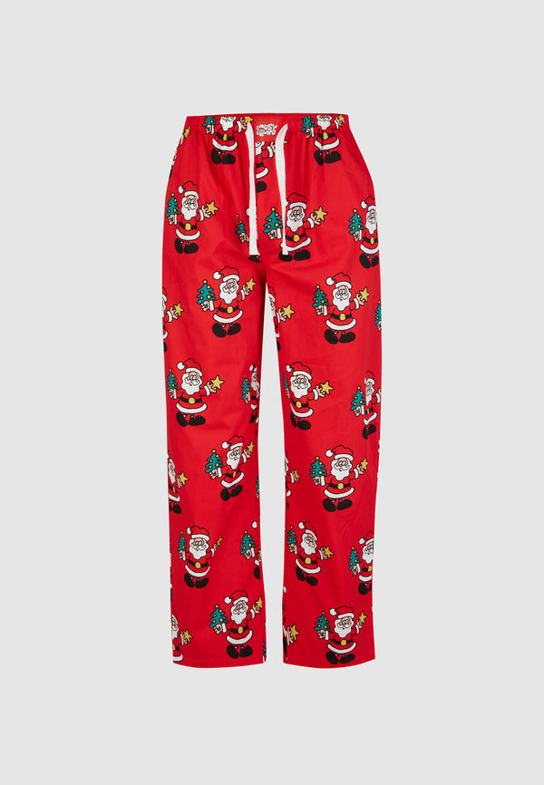 lousy livin underwear Pants "Santa" Red