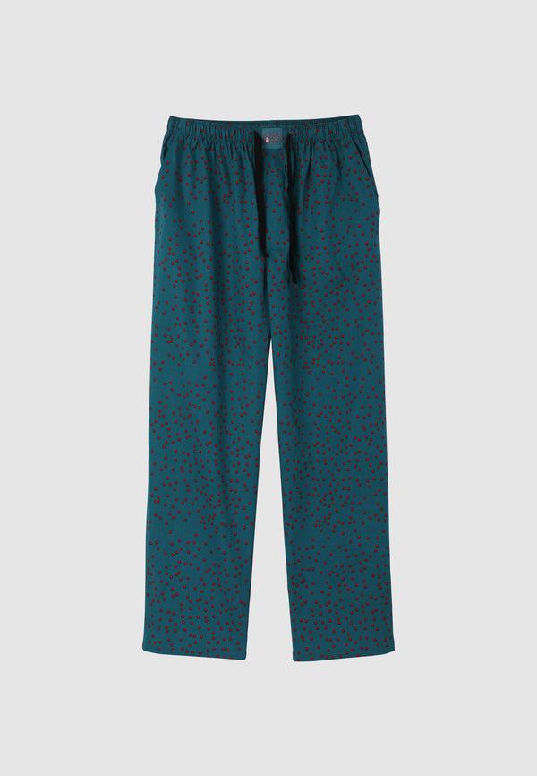 lousy livin underwear Pyjama Pants Dots Teal