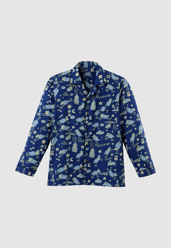 Lousy Livin Underwear Pyjama "Sheep" True Blue