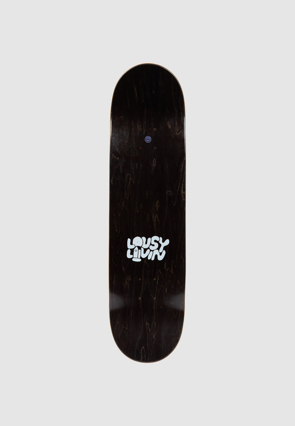 Lousy Livin Underwear Skateboard Deck Tiger Black